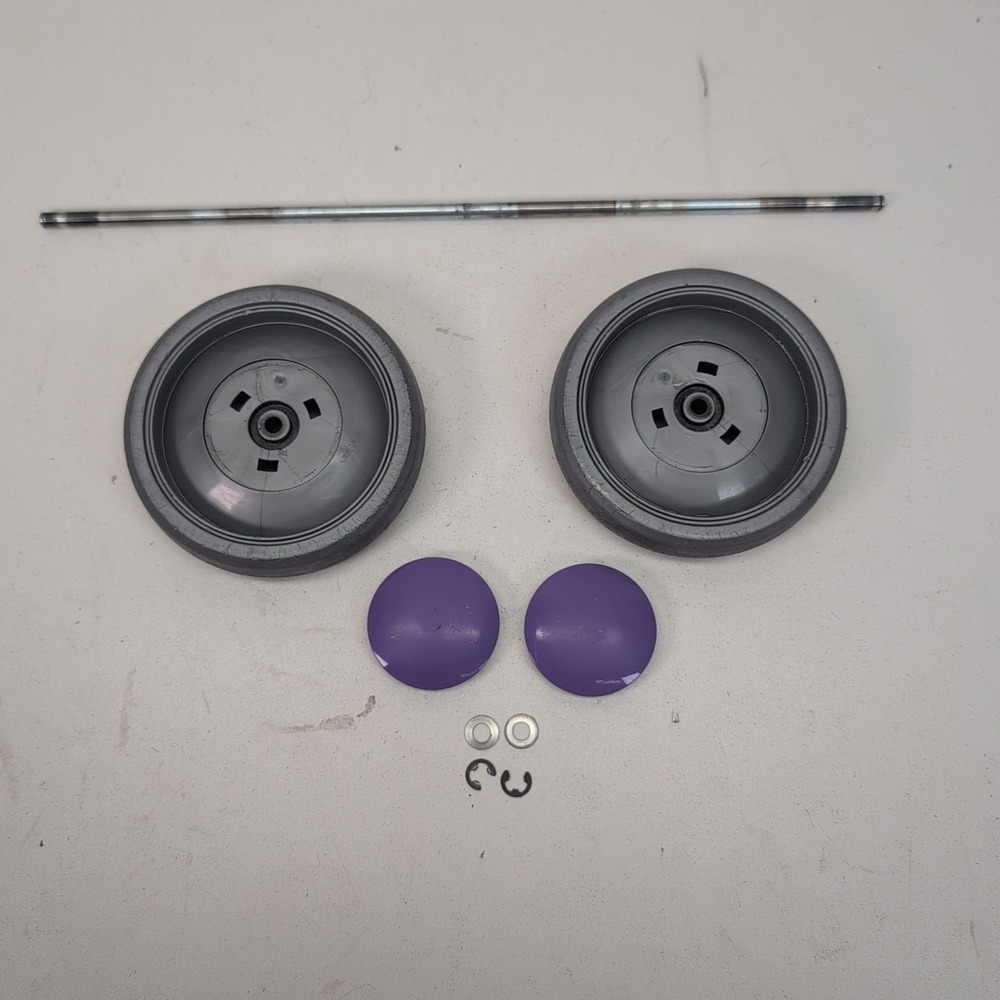Dyson DC07 DC14 DC17 DC27 DC28 DC33 Wheel Axle‎ Clips Caps Purple OEM